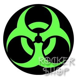 Odznak BIOHAZARD-Green