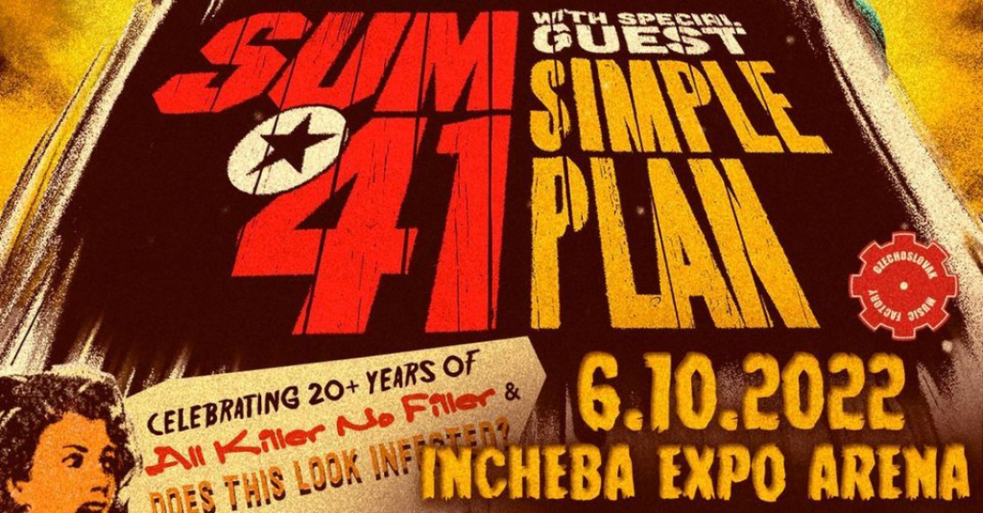 SUM 41-SIMPLE PLAN/Bratislava/06.10.2022