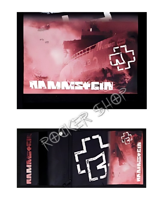 Peňaženka RAMMSTEIN-Rosenrot Red