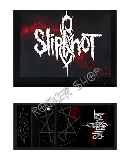 Peňaženka SLIPKNOT-Bloody Spray Logo