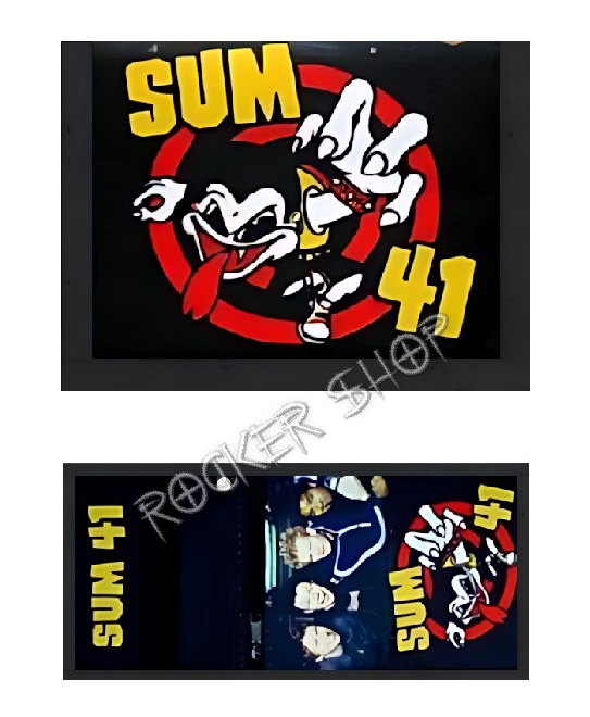 Peňaženka SUM 41-Metal Kid Logo