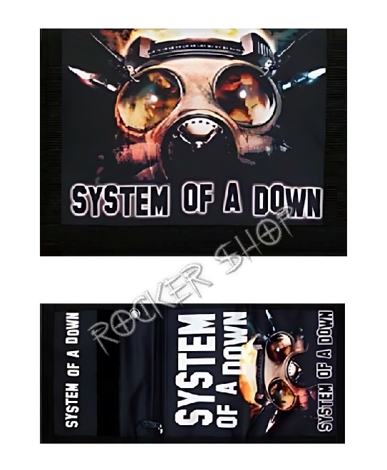 Peňaženka SYSTEM OF A DOWN-Gas Mask
