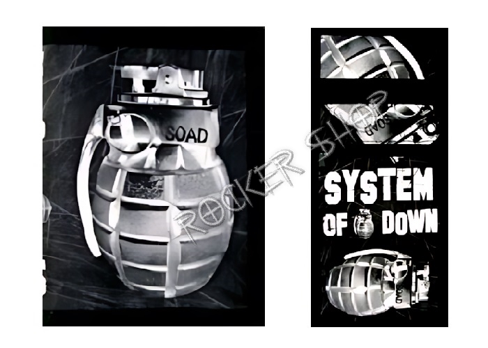Peňaženka SYSTEM OF A DOWN-Grenade
