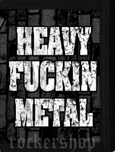 Peňaženka HEAVY FUCKIN METAL