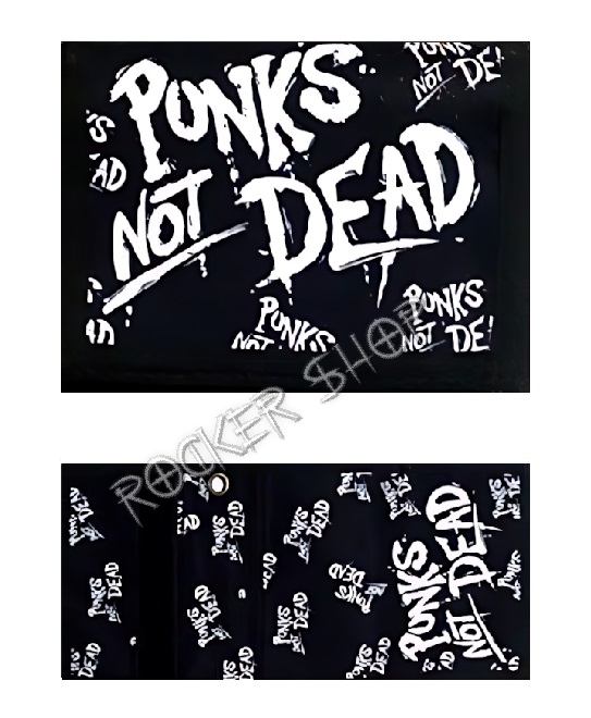 Peňaženka PUNKS NOT DEAD-Logo