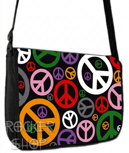 Taška PEACE-Colored Logos