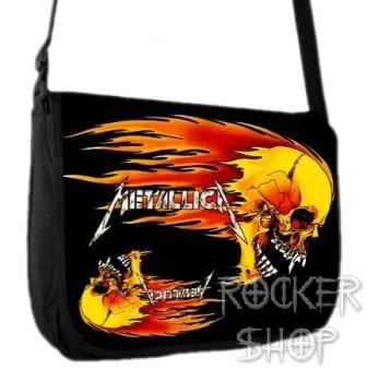 Taška METALLICA-Flames Skull