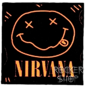 Nášivka NIRVANA foto-Smiley