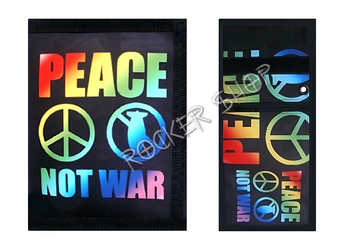 Peňaženka PEACE NOT WAR