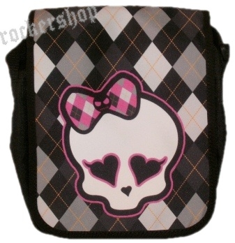 Taška SKULL BOW-Checkered