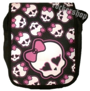 Taška SKULL BOW-Multi Skulls