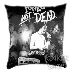 Vankúš SID VICIOUS-Punks Not Dead