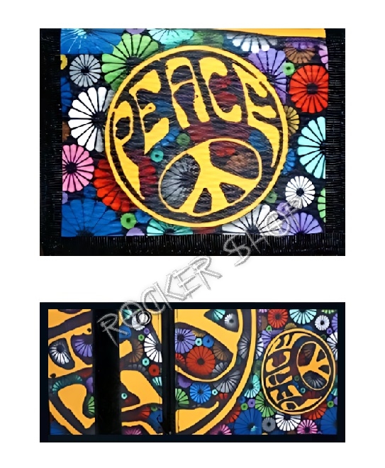 Peňaženka PEACE-Flowers