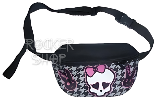 Taška SKULL BOW bedrová-Bunnies