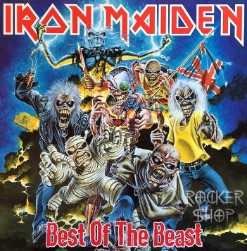 Nálepka IRON MAIDEN-Best Of The Beast