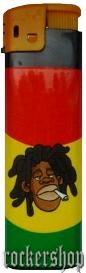 Zapaľovač RASTA MAN-Dreadlocks