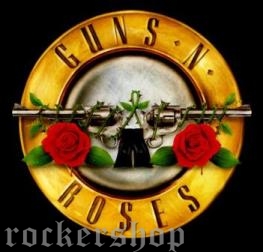 Nálepka GUNS N´ROSES-Bullet Logo