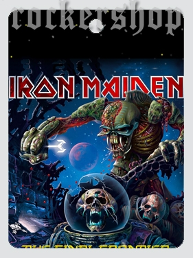Visačka IRON MAIDEN-Final Frontier Cover