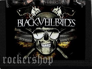 Peňaženka BLACK VEIL BRIDES-Skull