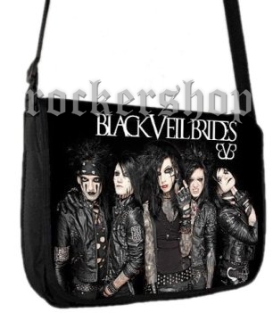 Taška BLACK VEIL BRIDES-Band/White Logo