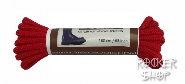  Šnúrky STEEL 160 cm-červené