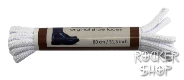  Šnúrky STEEL 80 cm-biele