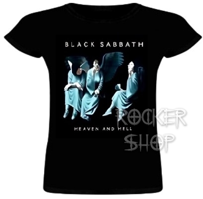 Tričko BLACK SABBATH dámske-Heaven And Hell