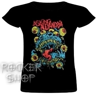Tričko ASKING ALEXANDRIA dámske-Eyeball Monster