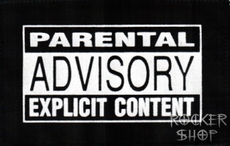 Nášivka PARENTAL ADVISORY