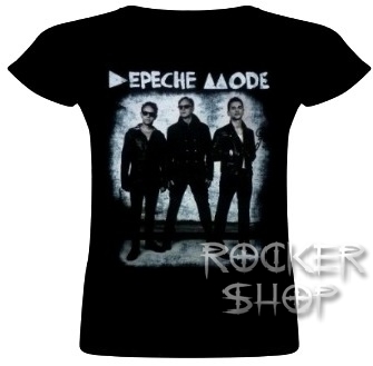 Tričko DEPECHE MODE dámske-Band