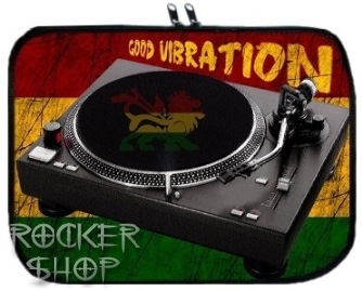 Púzdro na notebook GOOD VIBRATION-Gramophone