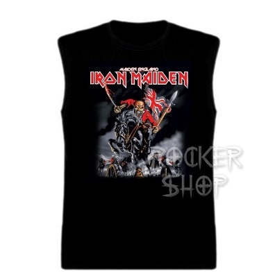Tričko IRON MAIDEN pánske-Maiden England/bez rukávov