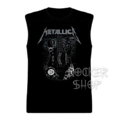 Tričko METALLICA pánske-Kirk Hammett Guitar/bez rukávov