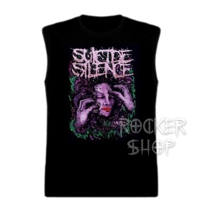 Tričko SUICIDE SILENCE pánske-Sleep/bez rukávov