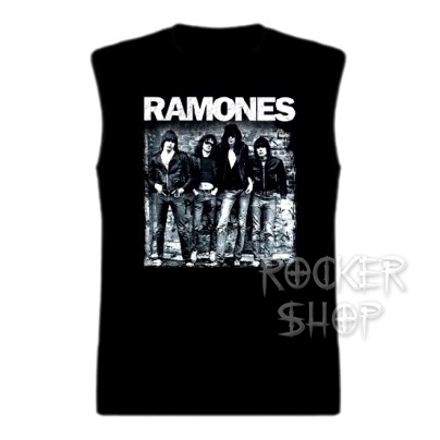 Tričko RAMONES pánske-Band/bez rukávov