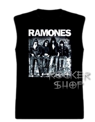 Tričko RAMONES pánske-Band/bez rukávov