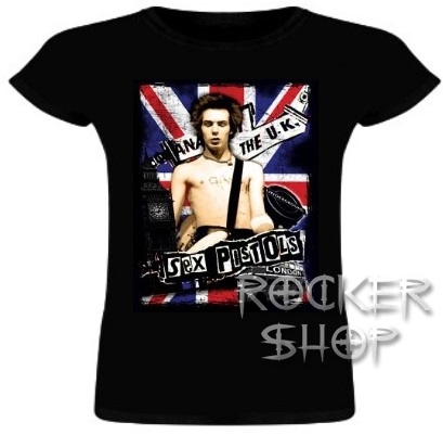 Tričko SEX PISTOLS dámske-Anarchy In The U.K.