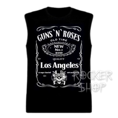 Tričko GUNS N´ROSES pánske-Los Angeles/bez rukávov