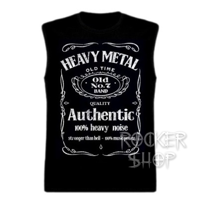 Tričko HEAVY METAL pánske-Authentic/bez rukávov