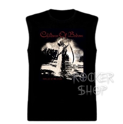 Tričko CHILDREN OF BODOM pánske-Halo Of Blood/bez rukávov