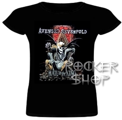 Tričko AVENGED SEVENFOLD dámske-Hail To The King