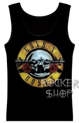 Tričko GUNS N´ROSES dámsky top-Bullet Logo