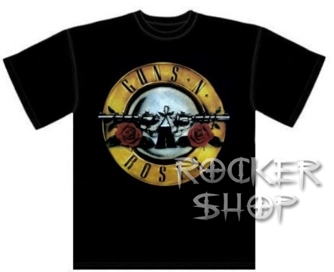 Tričko GUNS N´ROSES pánske-Bullet Logo