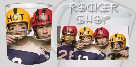 Hrnček RED HOT CHILI PEPPERS-Helmets