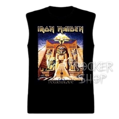 Tričko IRON MAIDEN pánske-Powerslave/bez rukávov