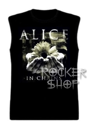 Tričko ALICE IN CHAINS pánske-Flower/bez rukávov