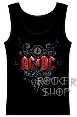 Tričko AC/DC dámsky top-Black Ice