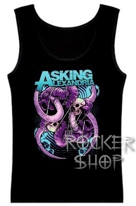 Tričko ASKING ALEXANDRIA dámsky top-Devour