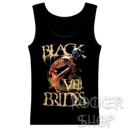 Tričko BLACK VEIL BRIDES dámsky top-Skeleton