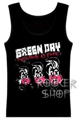 Tričko GREEN DAY dámsky top-Awesome As F**k